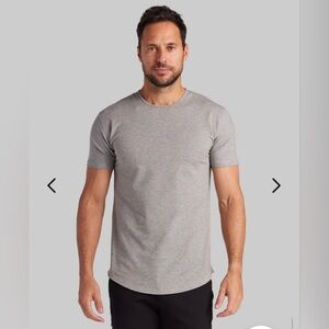 BYLT Men’s T shirt (tee) Heather Grey / Gray Medium